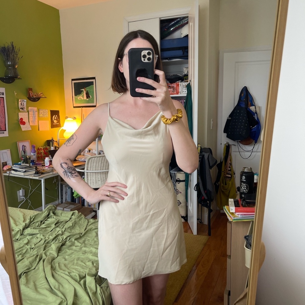 Urban Outfitters Mallory silk dress